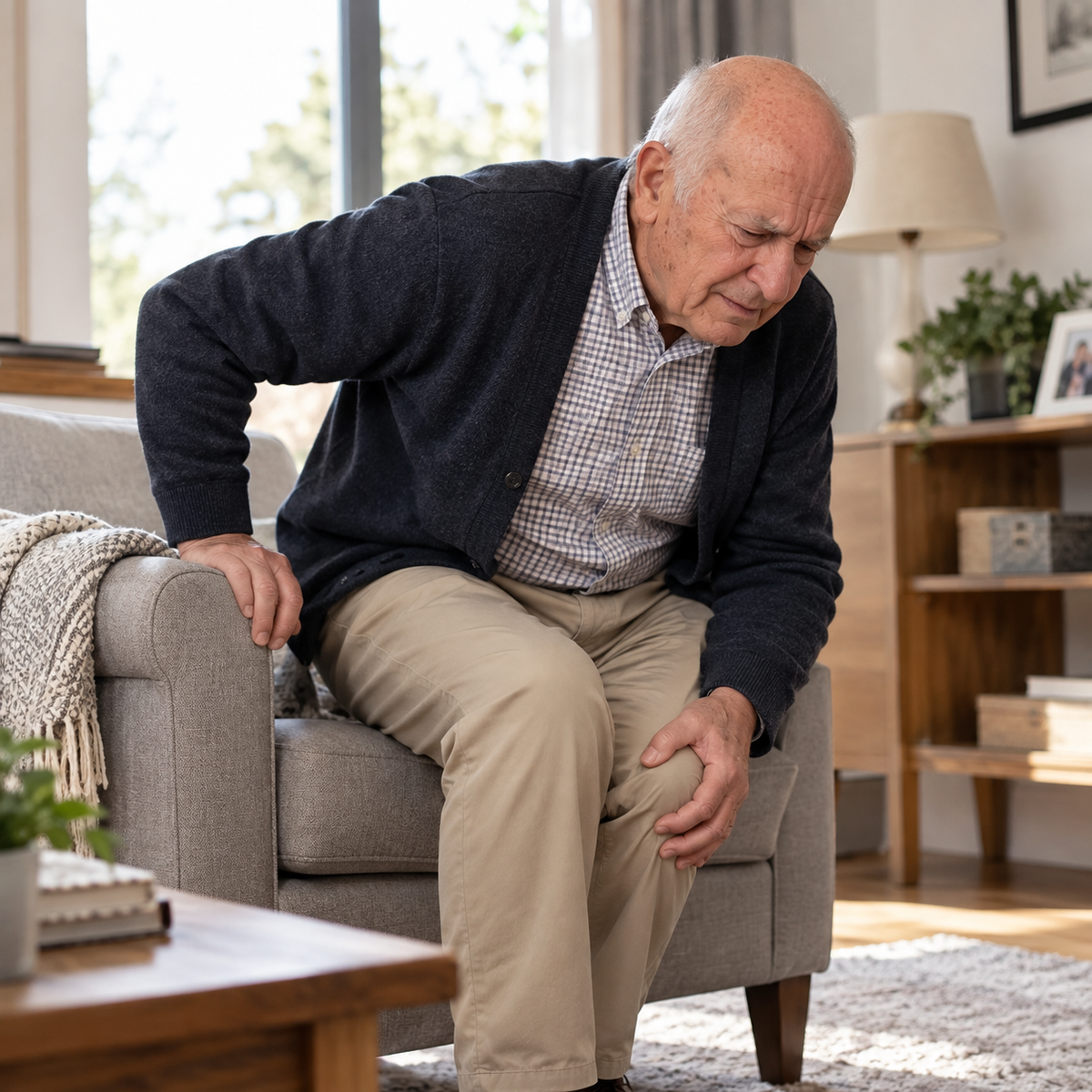 Genouillère de maintien ajustable