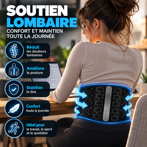 Ceinture de maintien lombaire pour le quotidien